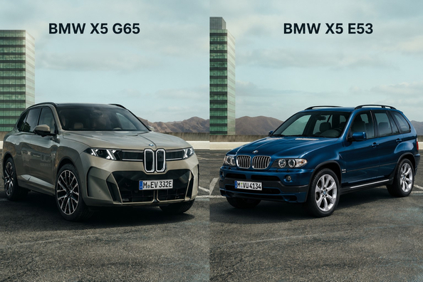 BMW X5 G65 vs BMW X5 E53: kako se je legendarni križanec spremenil v 25+ letih