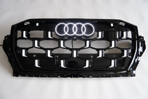 Audi Q7 2015–2026 Sprednja maska RSQ-Style LED (2024-2026, črna visok sijaj) fotografija 2