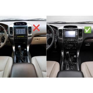 Komplet za nadgradnjo notranjosti – obloge armaturne plošče za Lexus GX460 2023 Style Toyota Land Cruiser Prado 120 2002–2009 fotografija 3