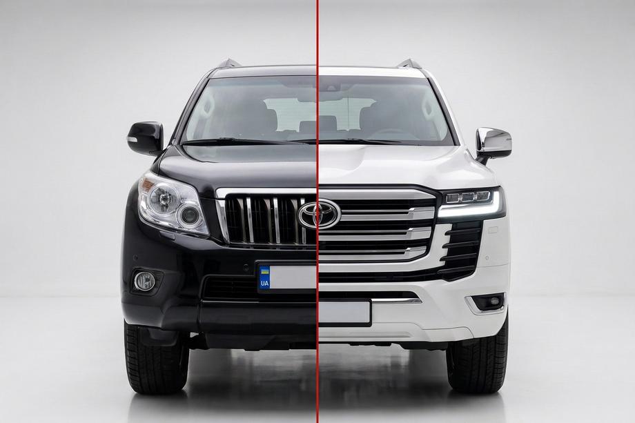 Toyota Land Cruiser Prado 150 2009–2023 Facelift komplet za LC 300 Image