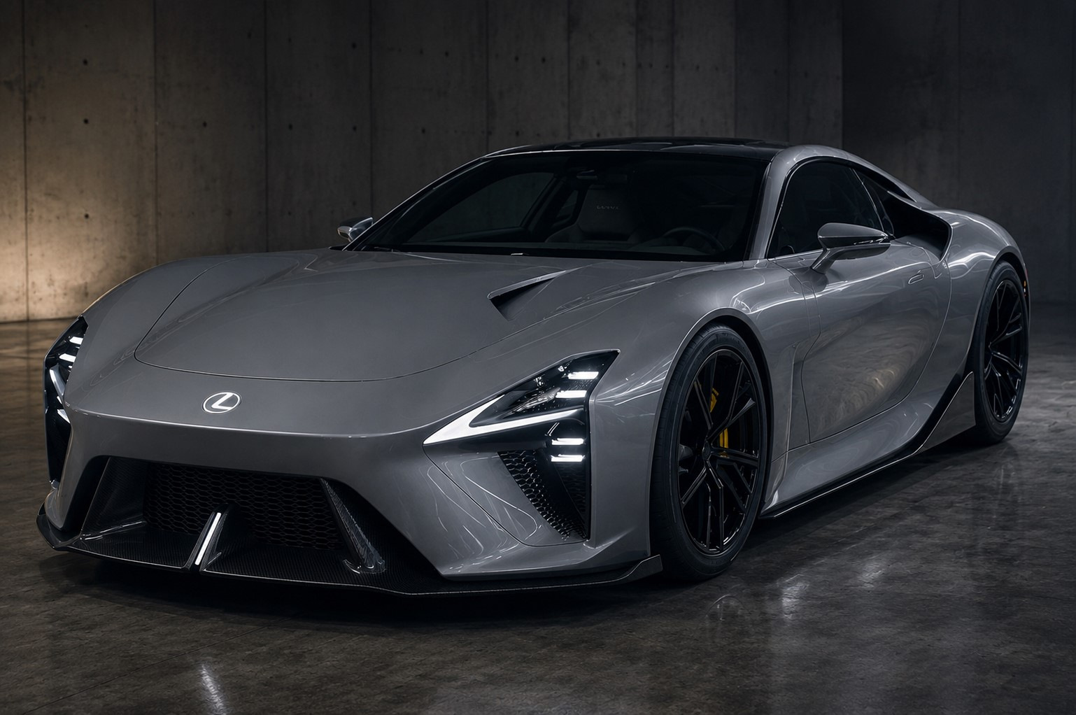Električni Lexus LFA Concept prvič prikazan v gibanju