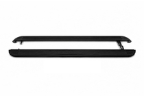 BMW X3 E83 2003–2010 Stranske stopnice KB001 Black (nerjaveče jeklo) fotografija 3