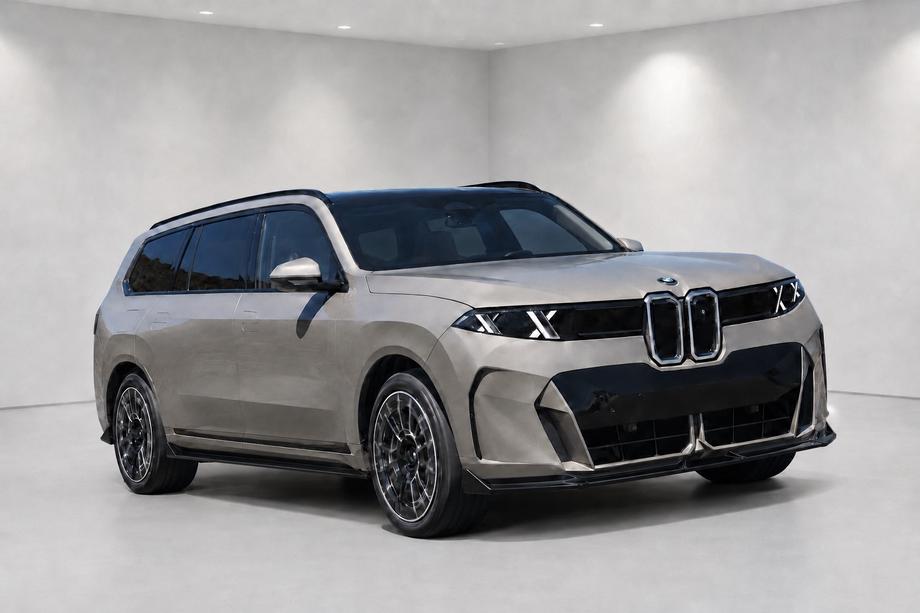BMW X7 G67 2027– Stranski pragovi Paradigm Black Knight Image