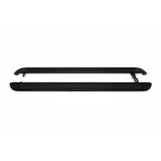 Stranske stopnice Premium Black (2 kos, nerjaveče jeklo) Chrysler Voyager 2001–2007 fotografija 1