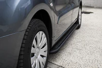 Citroen Berlingo 1996–2008 Stranske stopnice Premium Black (2 kos, nerjaveče jeklo) fotografija 1