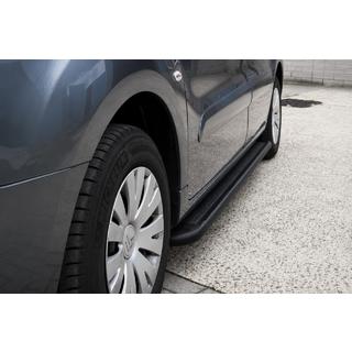 Stranske stopnice Premium Black (2 kos, nerjaveče jeklo) Citroen Berlingo 1996–2008 fotografija 1
