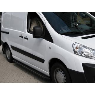 Stranske stopnice Premium Black (2 kos, nerjavno jeklo) fotografija 1