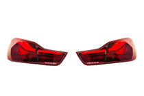 BMW serija 4 F32/F33/F36 2012–2020 Zadnje luči M4 Style Rdeči fotografija 1