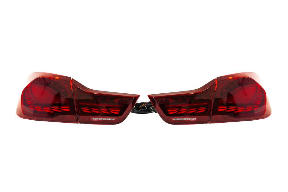 BMW serija 4 F32/F33/F36 2012–2020 Zadnje luči GTS Style Red Image