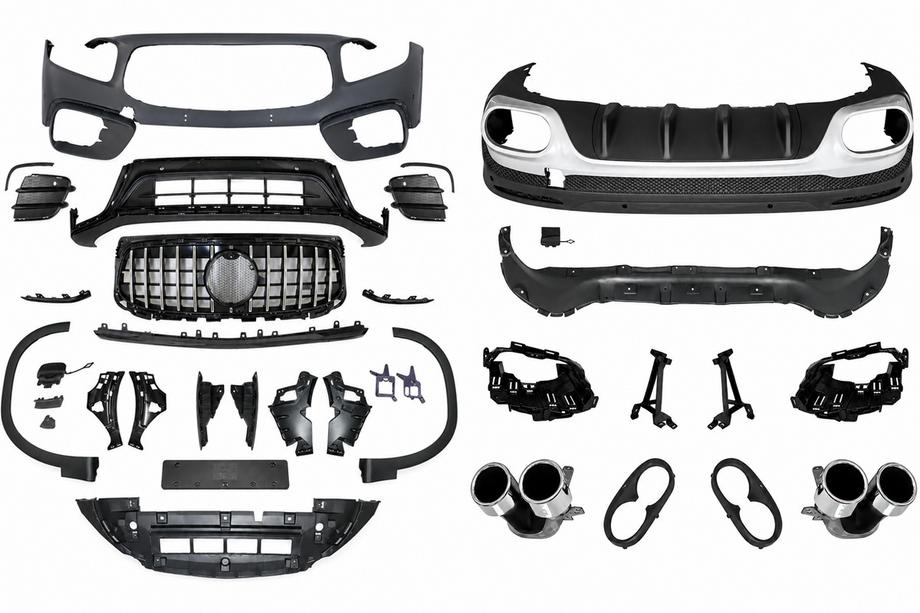 Mercedes GLB X247 2019– AMG GLB45 2024 Style karoserijski bodykit komplet Image