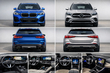 BMW X3 G45 vs Mercedes-Benz GLC X254: oblikovanje, motorji in oprema fotografija 1