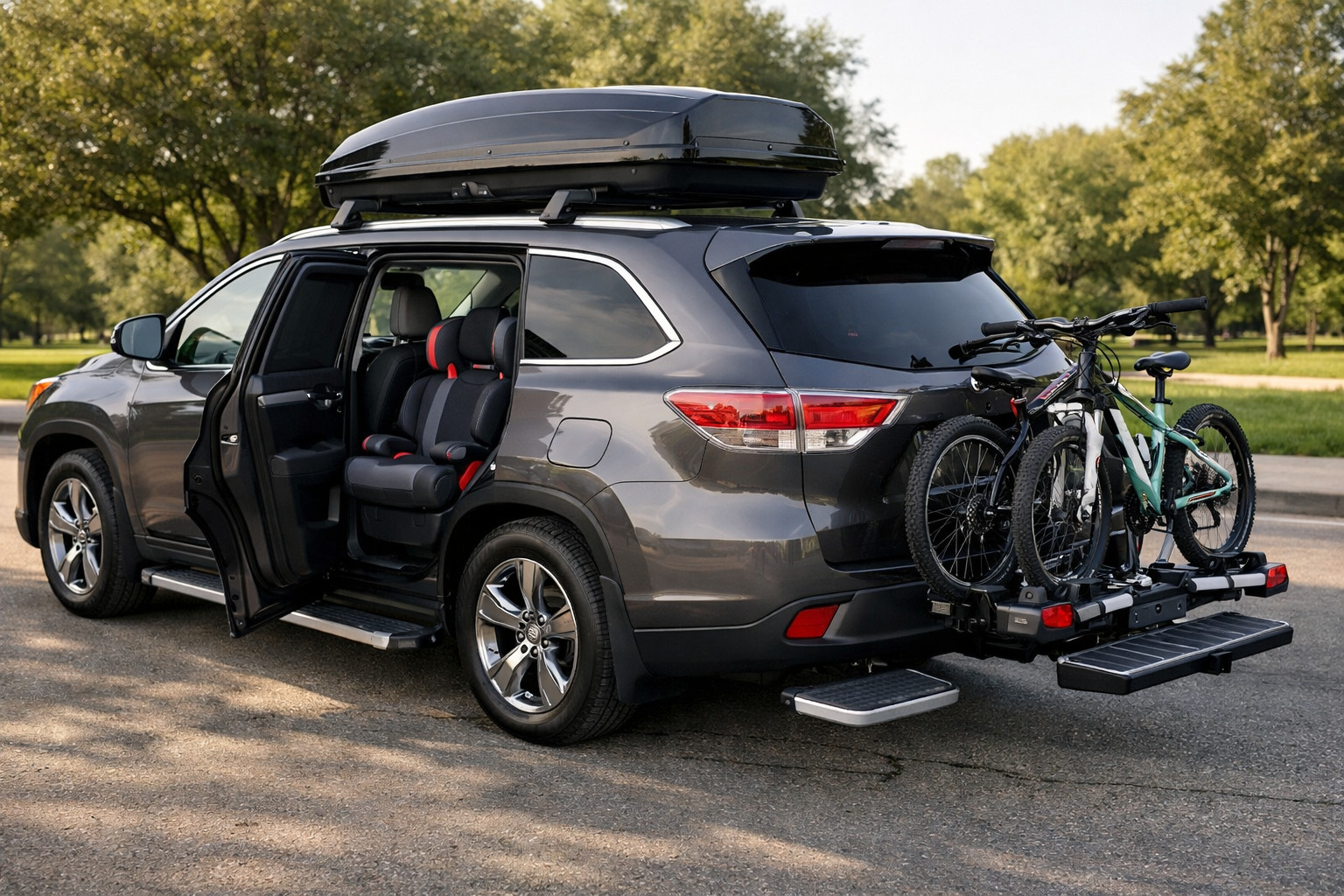 Paket predelav Toyota Highlander 2013-2019 za družino in lahek vstop