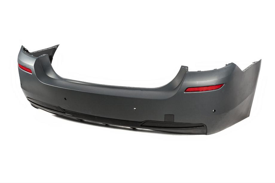 BMW serija 5 F10/F11 2010–2016 Komplet body kita (M-Performance) Dvostranski enojni izpuh Fotografija 4