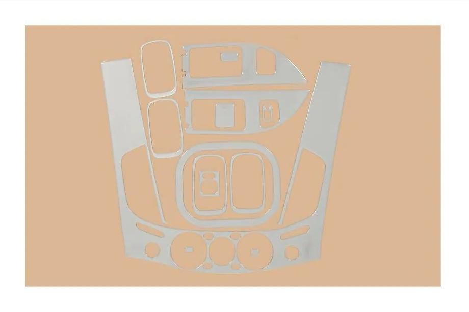 Mitsubishi L200 2006–2015 Okrasne obloge armaturne plošče V2 (13 delov) Image