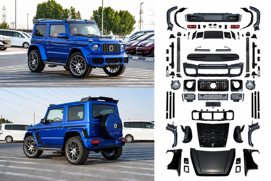 Suzuki Jimny 2018– G-class-design BRB body kit komplet Image