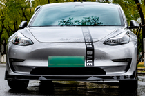 Tesla Model 3 2017– Lip spojler sprednjega odbijača Lip Turbo (za 2017-2023) fotografija 1