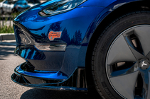 Tesla Model 3 2017– Lip spojler sprednjega odbijača Lip Fast (za 2017-2023) fotografija 10