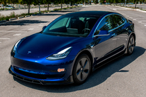 Tesla Model 3 2017– Lip spojler sprednjega odbijača Lip Fast (za 2017-2023) fotografija 4