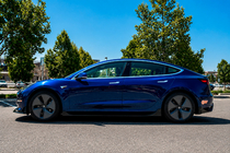 Tesla Model 3 2017– Lip spojler sprednjega odbijača Lip Fast (za 2017-2023) fotografija 5