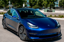 Tesla Model 3 2017– Lip spojler sprednjega odbijača Lip Fast (za 2017-2023) fotografija 9
