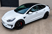 Tesla Model S 2012– Lip spojler za sprednji odbijač Lip Fast (za 2021+) fotografija 4