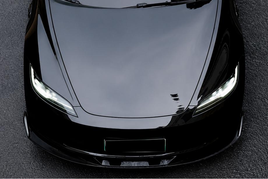 Tesla Model 3 2017– Sprednji lip spojler Lip Turbo (za 2024+) Image