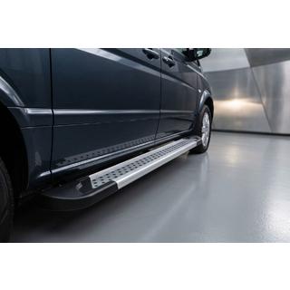 Bočne stopnice New Vision Grey (2 kos, aluminij)