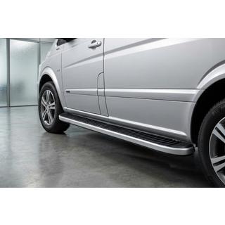 Stranski pragovi Tayga Grey (2 kosa, aluminij)