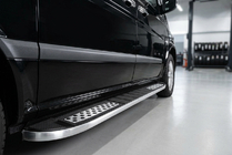 Mercedes Vito/V-razred W447 2014– Stranske stopnice Tayga V2 (2 kos, aluminij) fotografija 1
