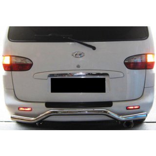 Zadnji zaščitni lok AK-005 (nerj.) Hyundai H200, H1, Starex 1998–2007 fotografija 2