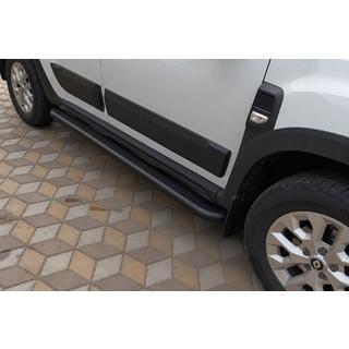 Stranske stopnice Premium (2 kos, nerj.) Black fotografija 2