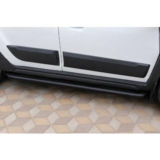 Stranske stopnice Premium (2 kos, nerj.) Black fotografija 1