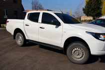 Fiat Fullback 2016– Stranske stopnice Premium (2 kos, nerj.) Black fotografija 2