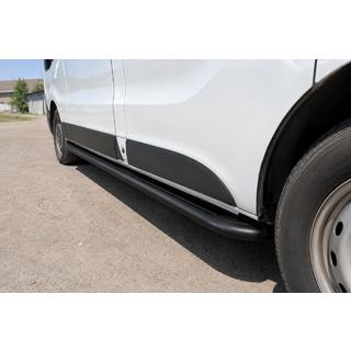 Stranske stopnice Premium (2 kosa, nerjaveče jeklo) Black Fiat Talento 2016– fotografija 1