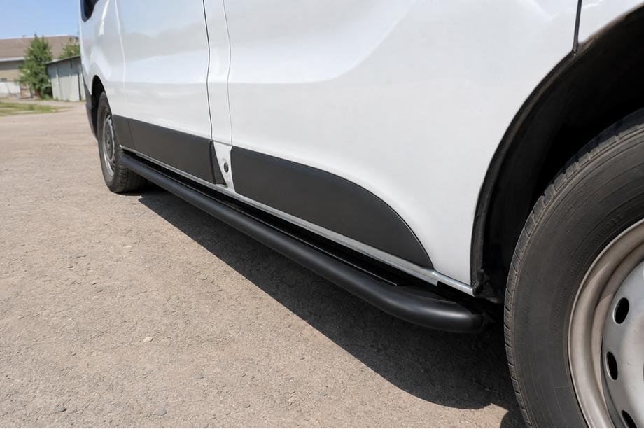 Fiat Talento 2016– Stranske stopnice Premium (2 kosa, nerjaveče jeklo) Black Image