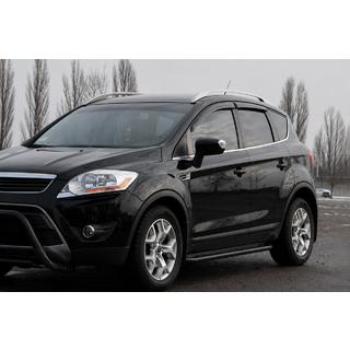 Stranske stopnice Premium (2 kosa, nerjaveče jeklo) Black Ford Kuga 2008–2013 fotografija 2