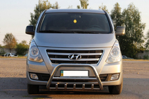 Hyundai H300, H1, Starex 2008–2020 Prednji zaščitni lok WT003-2 (nerjaveče jeklo) fotografija 4