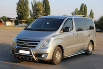 Hyundai H300, H1, Starex 2008–2020 Prednji zaščitni lok WT003-2 (nerjaveče jeklo) fotografija 5