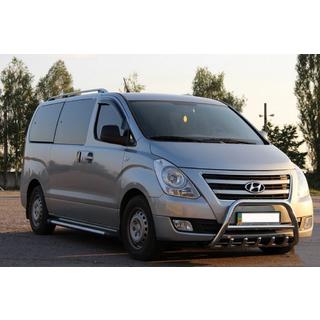 Prednji zaščitni lok WT003-2 (nerjaveče jeklo) Hyundai H300, H1, Starex 2008–2020 fotografija 3