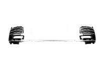 Range Rover IV L405 2013–2021 Komplet lip spojlerjev za sprednji odbijac SVA Silver (2018-2021, 3 kosi) fotografija 1