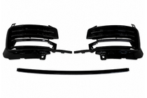Range Rover IV L405 2013–2021 Komplet lip spojlerjev za sprednji odbijac SVA Black (2018-2021, 3 kosi) fotografija 9