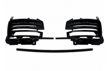 Range Rover IV L405 2013–2021 Komplet lip spojlerjev za sprednji odbijac SVA Black (2018-2021, 3 kosi) fotografija 8