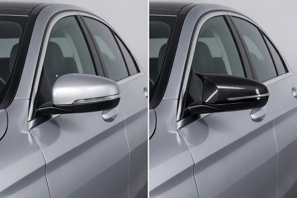 Pokrovi ogledal EU ali BMW-style: kaj bolj spremeni videz avta