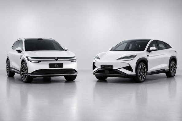 Zeekr 7X vs BYD Sealion 7: primerjava kitajskih električnih SUV-jev