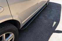 Volkswagen T5 Multivan 2003–2010 Bočne stopnice Premium Black (2 kosa, nerjaveče jeklo) fotografija 2