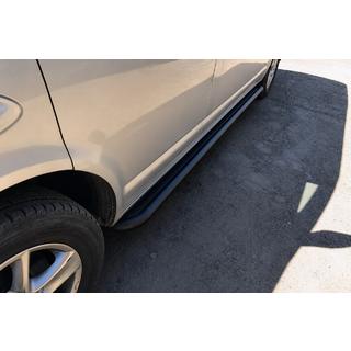 Bočne stopnice Premium Black (2 kosa, nerjaveče jeklo) fotografija 2