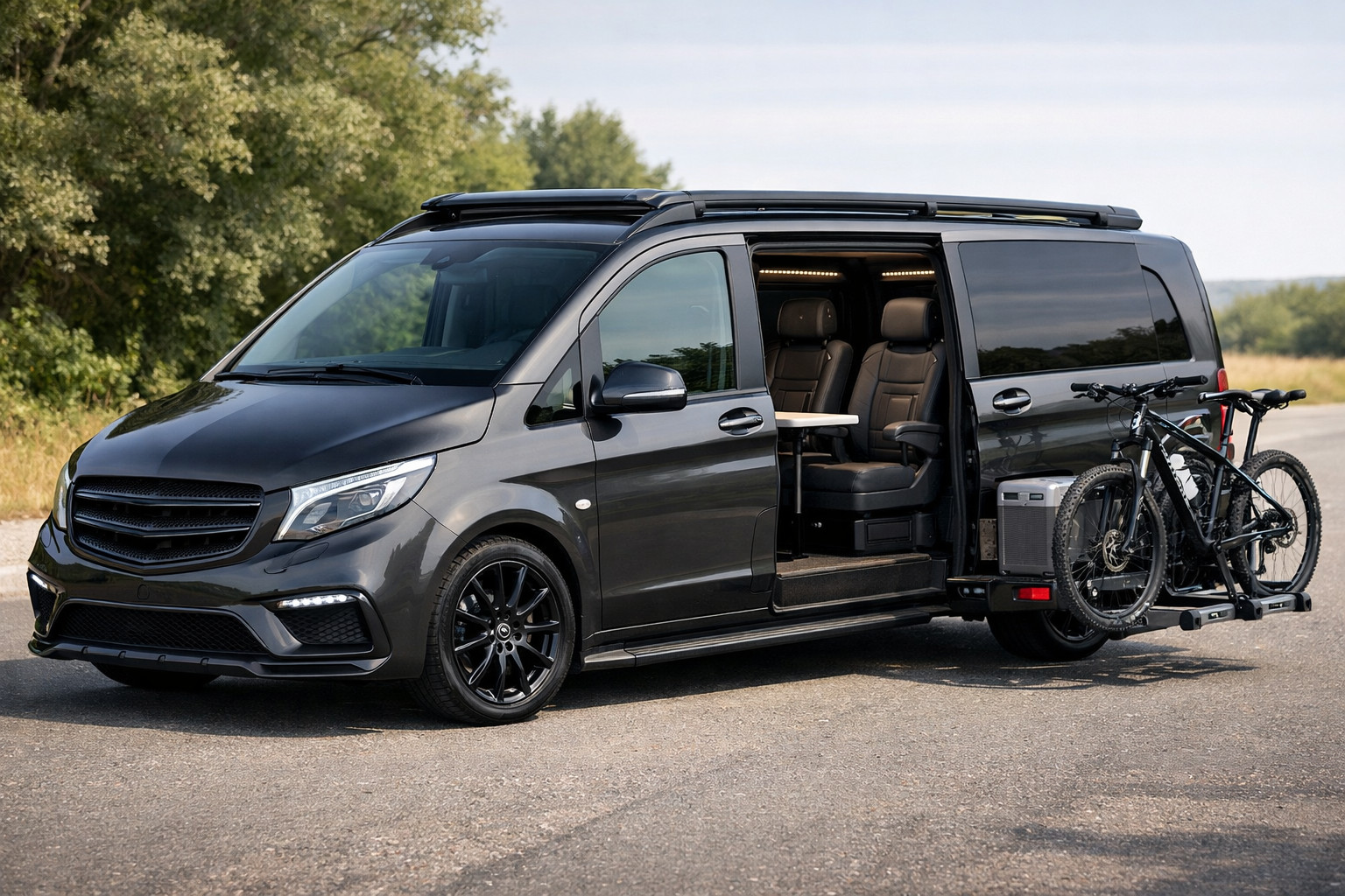 Začetni nadgradnja Mercedes Vito/V-class W447 za potnike in avtocesto