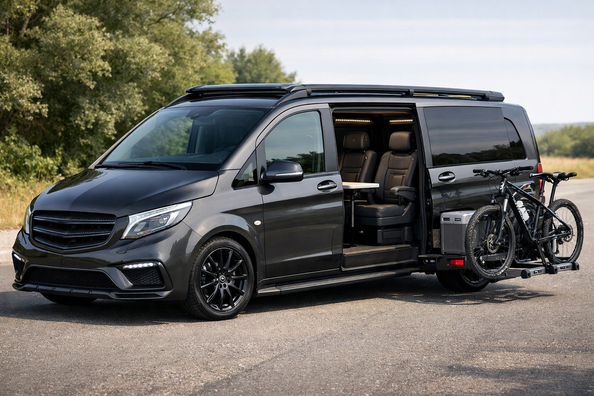Začetni nadgradnja Mercedes Vito/V-class W447 za potnike in avtocesto