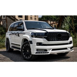 Sprednji lip spojler za odbijac Wald (za 2016-2021) Toyota Land Cruiser 200 2007–2021 fotografija 1