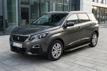Peugeot 5008 2016–2023 Stranske stopnice Bosphorus Grey (2 kos., aluminij) fotografija 1